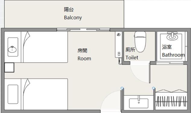 合緣の宿 201 Ōsaka Extérieur photo